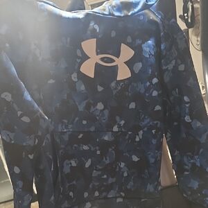 Under Armour Kids Blue Patterned Hoodie